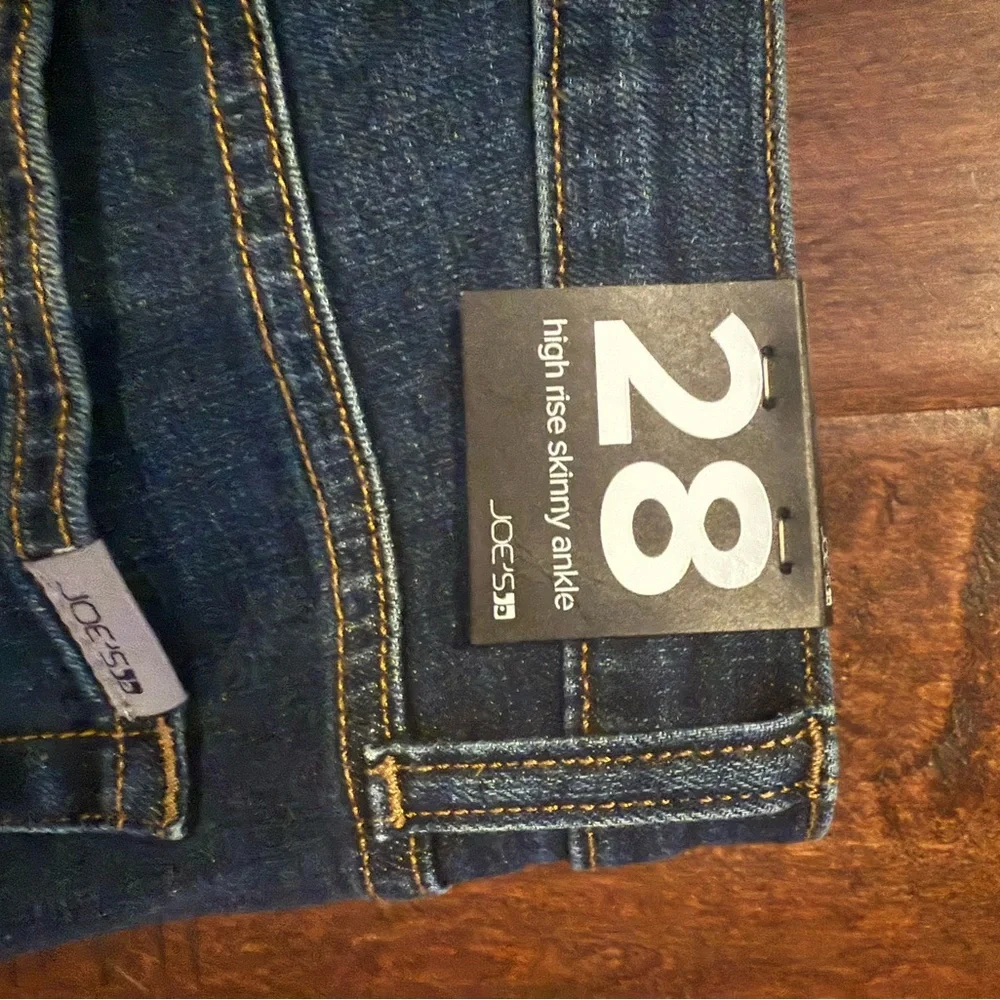 Joes Jeans high rise skinny ankle jeans